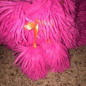 Shoes - Fuzzy Boot Bathroom Slippers Pink & Orange Sz 8 Shoes - Fuzzy Boot Bathroom Slippers Pink & Orange Sz 8